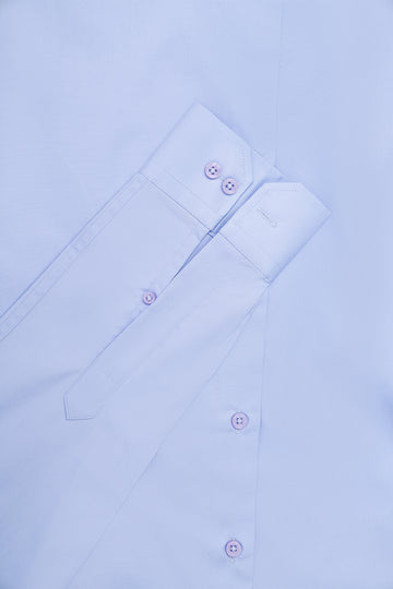 TAILORED FIT BLUE FORMAL SHIRT